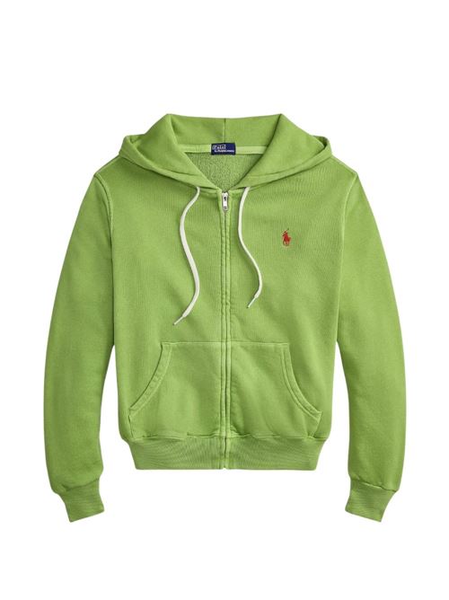 Felpa donna con zip POLO RALPH LAUREN | 211971693500